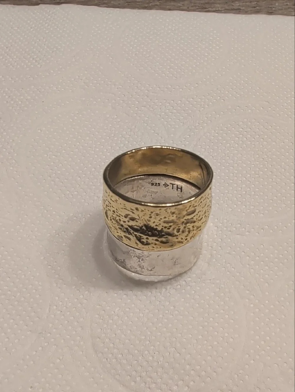 Silpada Rain or Shine Wide Band Ring